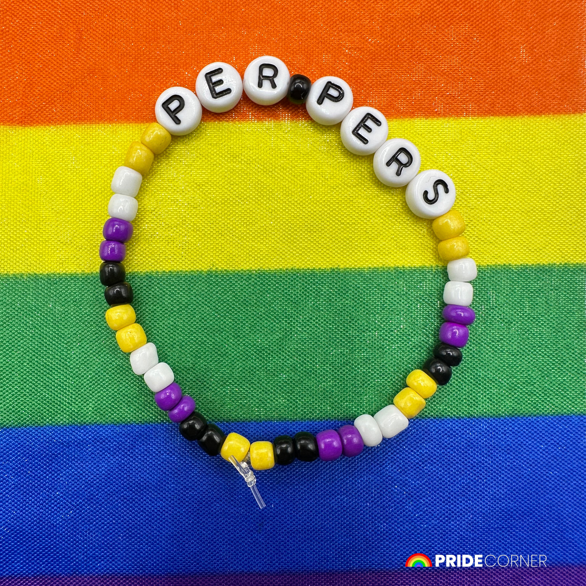 Per/Pers Pronoun Bracelets | LGBTQIA+ Pride Beaded Jewellery