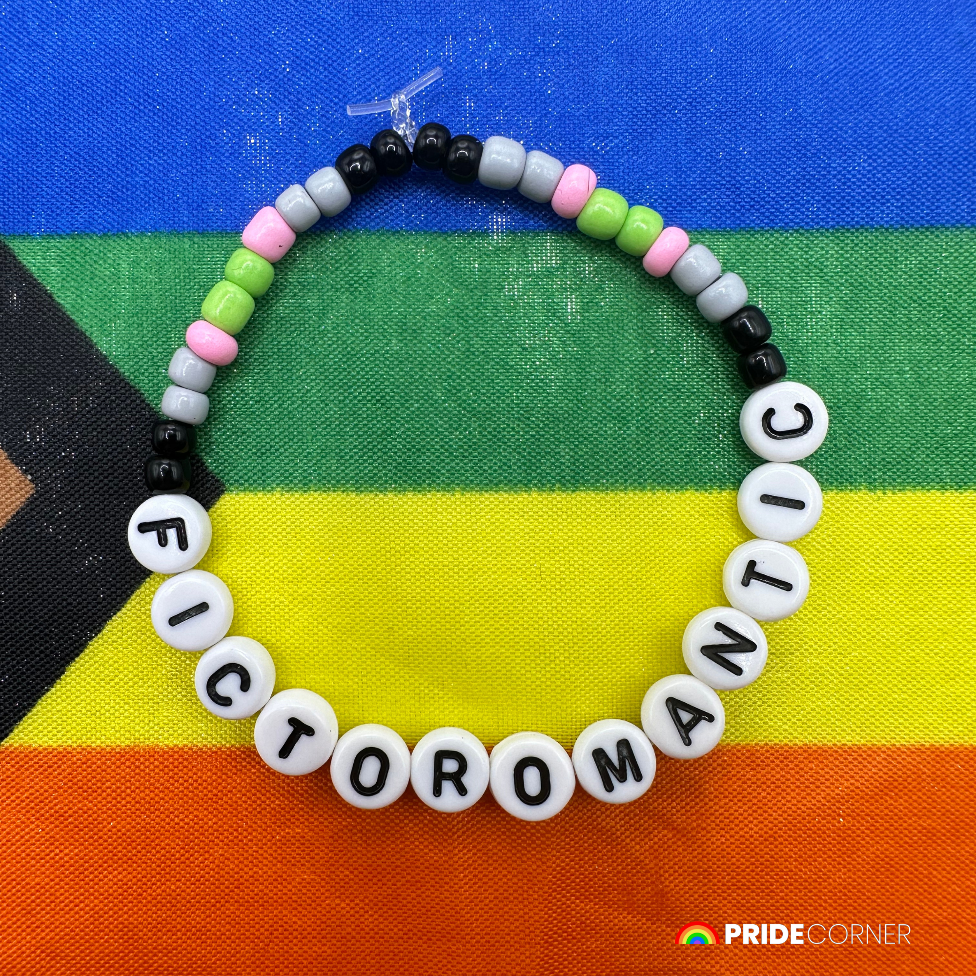 Fictoromantic Beaded Bracelets | LGBTQIA+ Inclusive Pride Jewellery