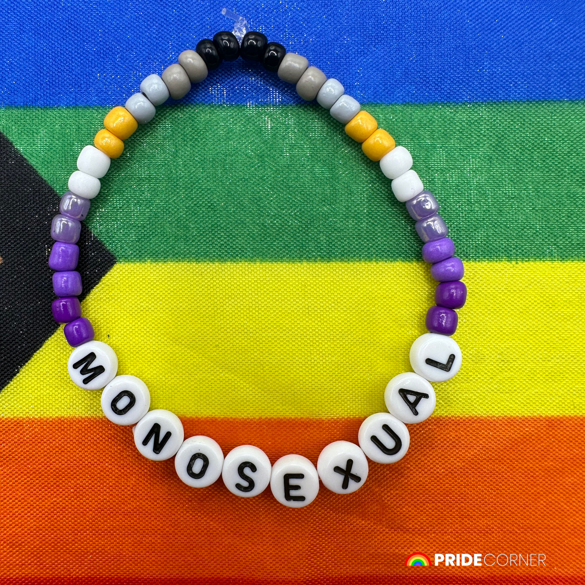 Monosexual Beaded Bracelets | LGBTQIA+ Inclusive Pride Jewellery
