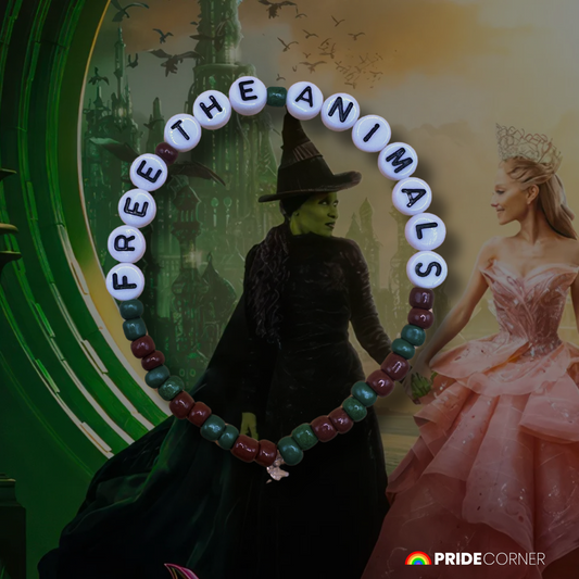 "Free The Animals" Wicked Inspired Bracelet | LGBTQIA+ Supporting Jewellery