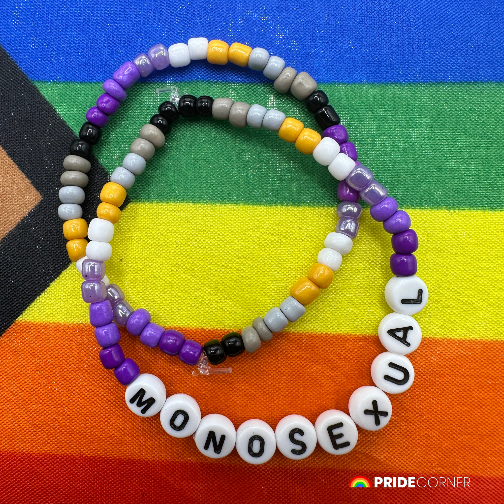 Monosexual Beaded Bracelets | LGBTQIA+ Inclusive Pride Jewellery