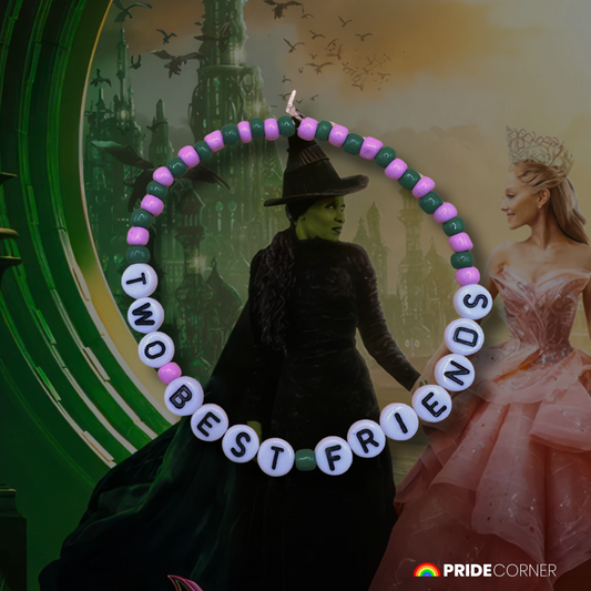 "Two Best Friends" Wicked Inspired Bracelet | LGBTQIA+ Supporting Jewellery