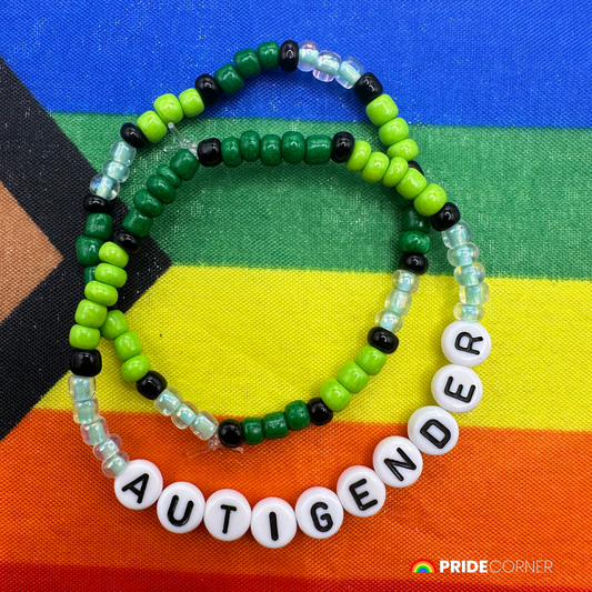 Autigender Beaded Bracelets | LGBTQIA+ Inclusive Pride Jewellery