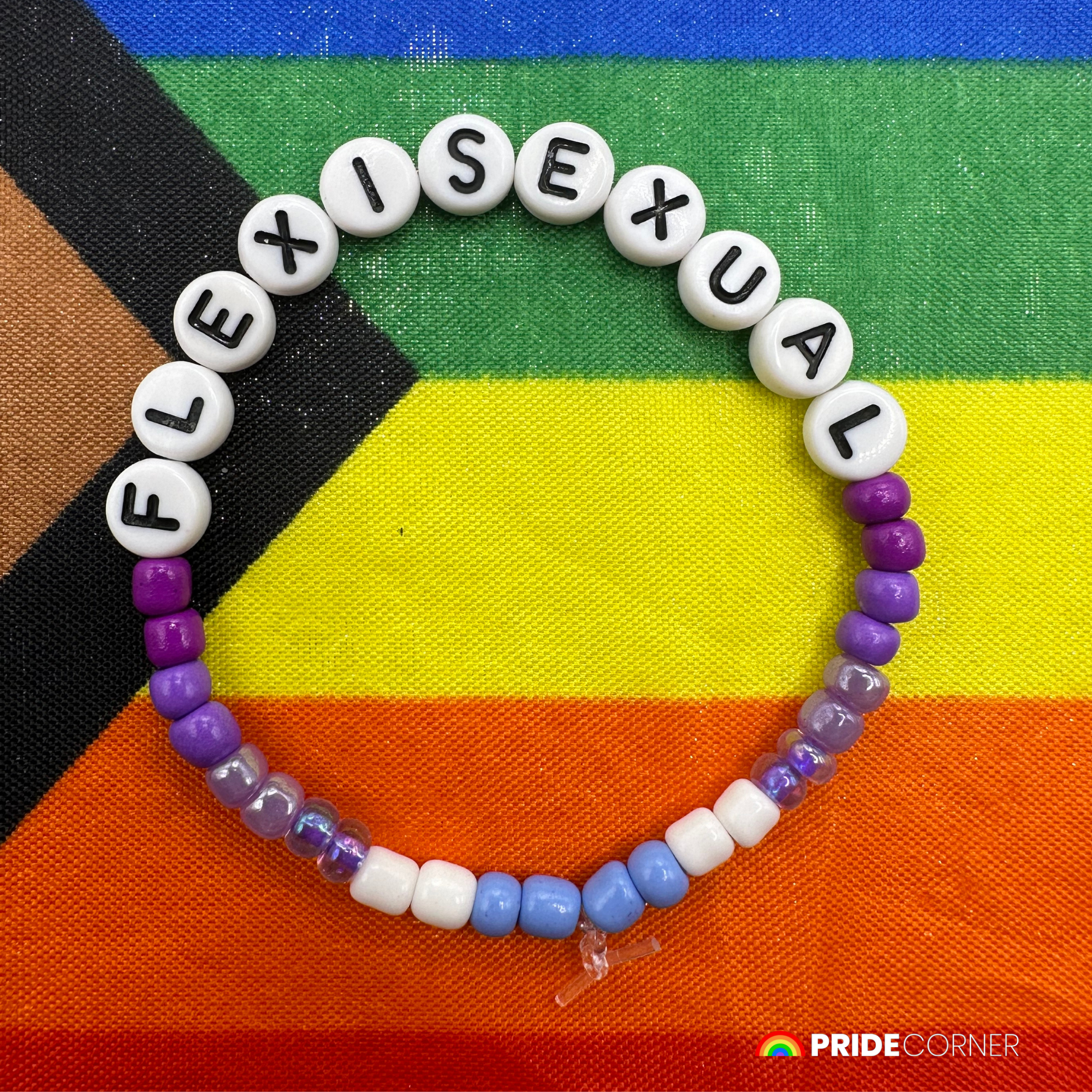 Flexisexual Beaded Bracelets | LGBTQIA+ Inclusive Pride Jewellery