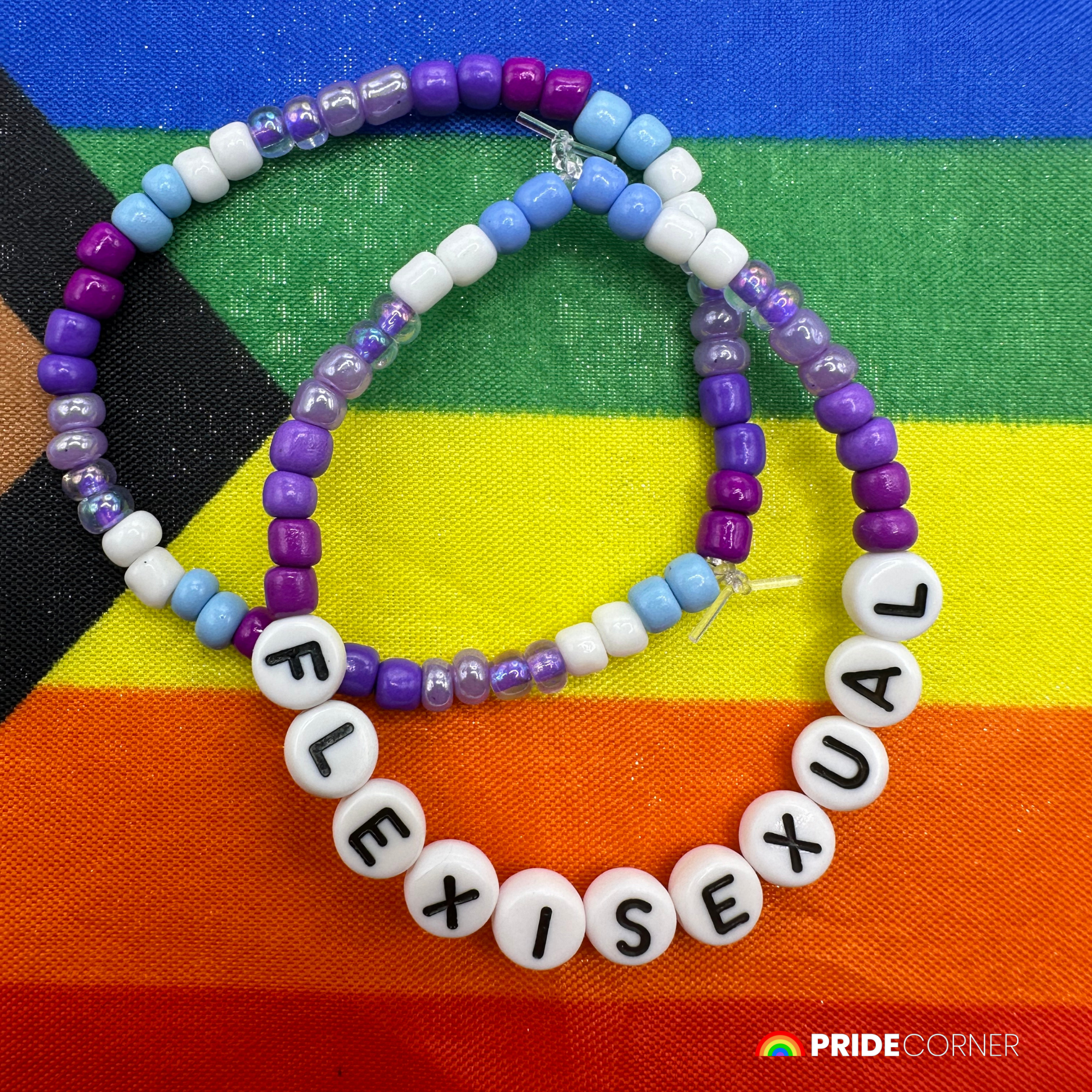 Flexisexual Beaded Bracelets | LGBTQIA+ Inclusive Pride Jewellery
