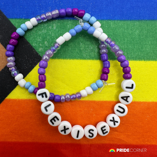 Flexisexual Beaded Bracelets | LGBTQIA+ Inclusive Pride Jewellery