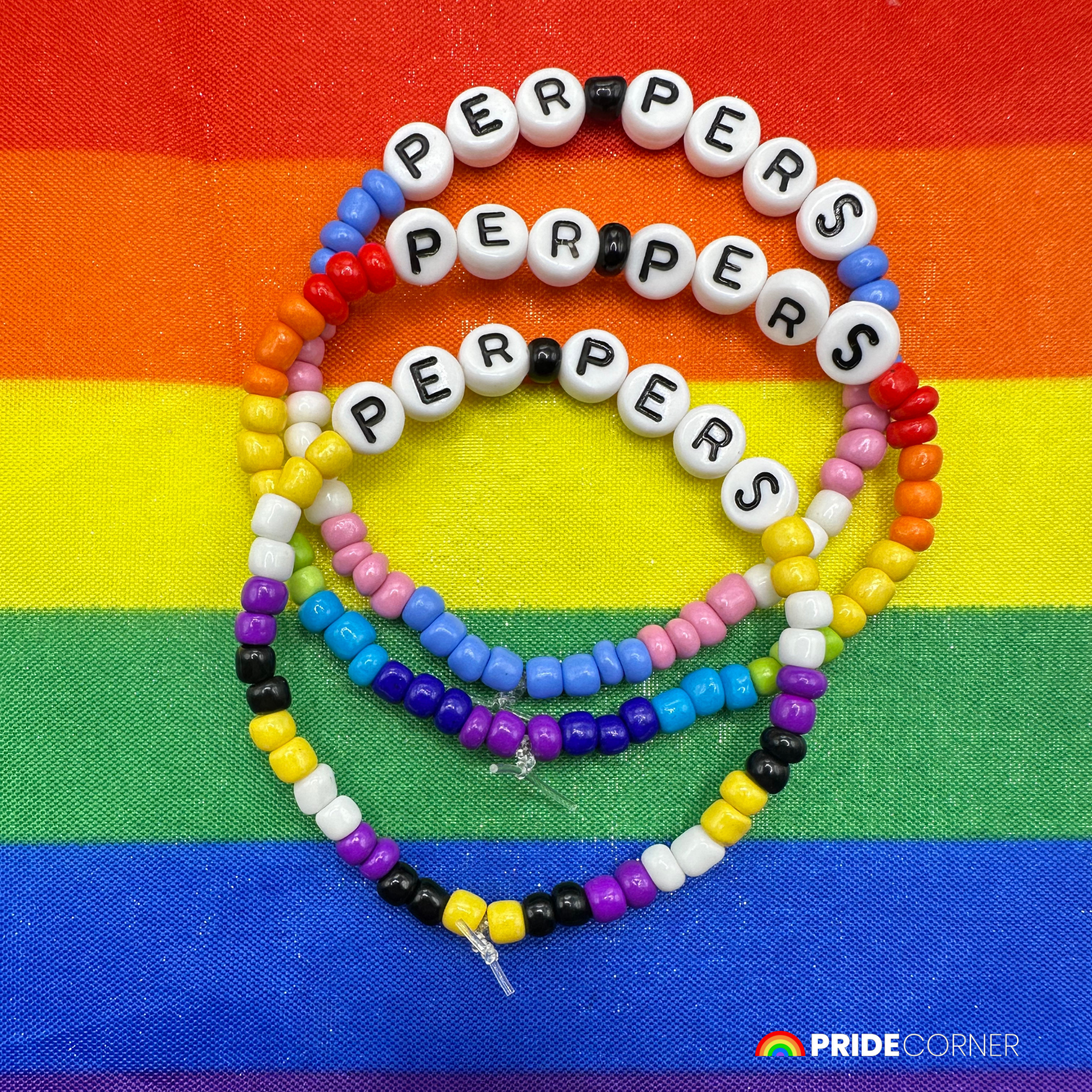 Per/Pers Pronoun Bracelets | LGBTQIA+ Pride Beaded Jewellery