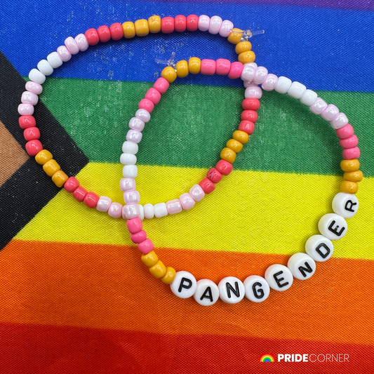 Pangender Beaded Bracelets | LGBTQIA+ Inclusive Pride Jewellery