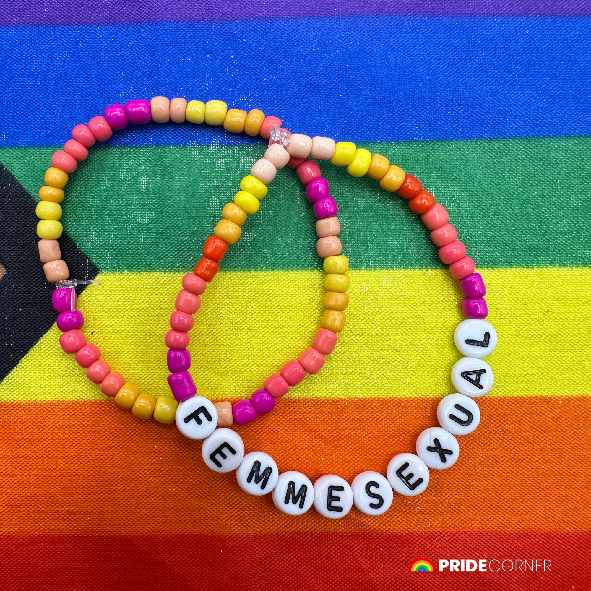 Femmesexual Beaded Bracelets | LGBTQIA+ Inclusive Pride Jewellery
