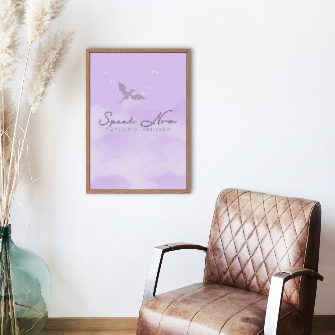 Speak Now (Taylor's Version) Taylor Swift Wall Art Print – 8x10 Digital Download | LGBTQIA+ Supporting Prints