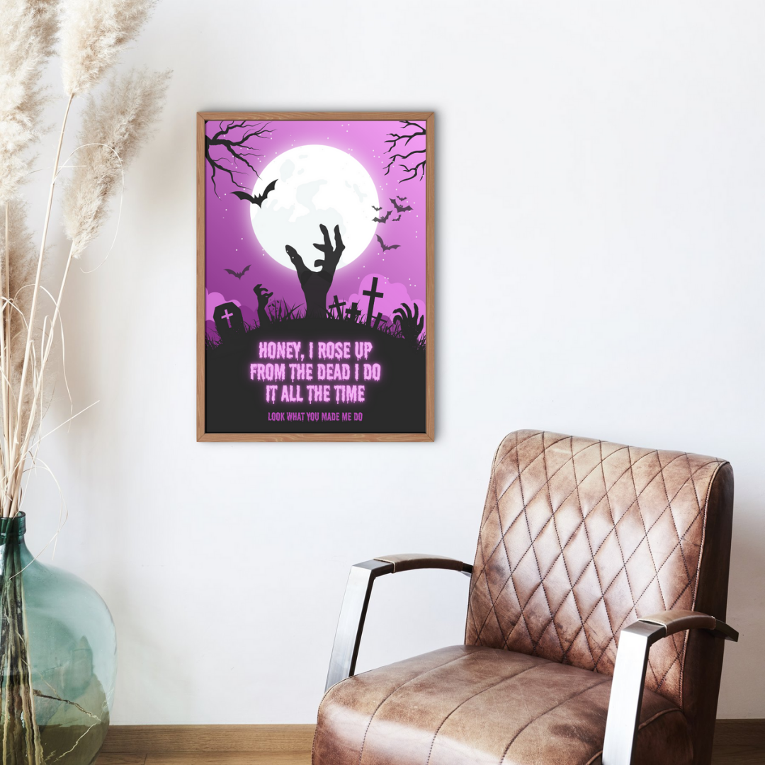 Look What You Made Me Do Taylor Swift Wall Art Print – 8x10 Digital Download | LGBTQIA+ Supporting Prints