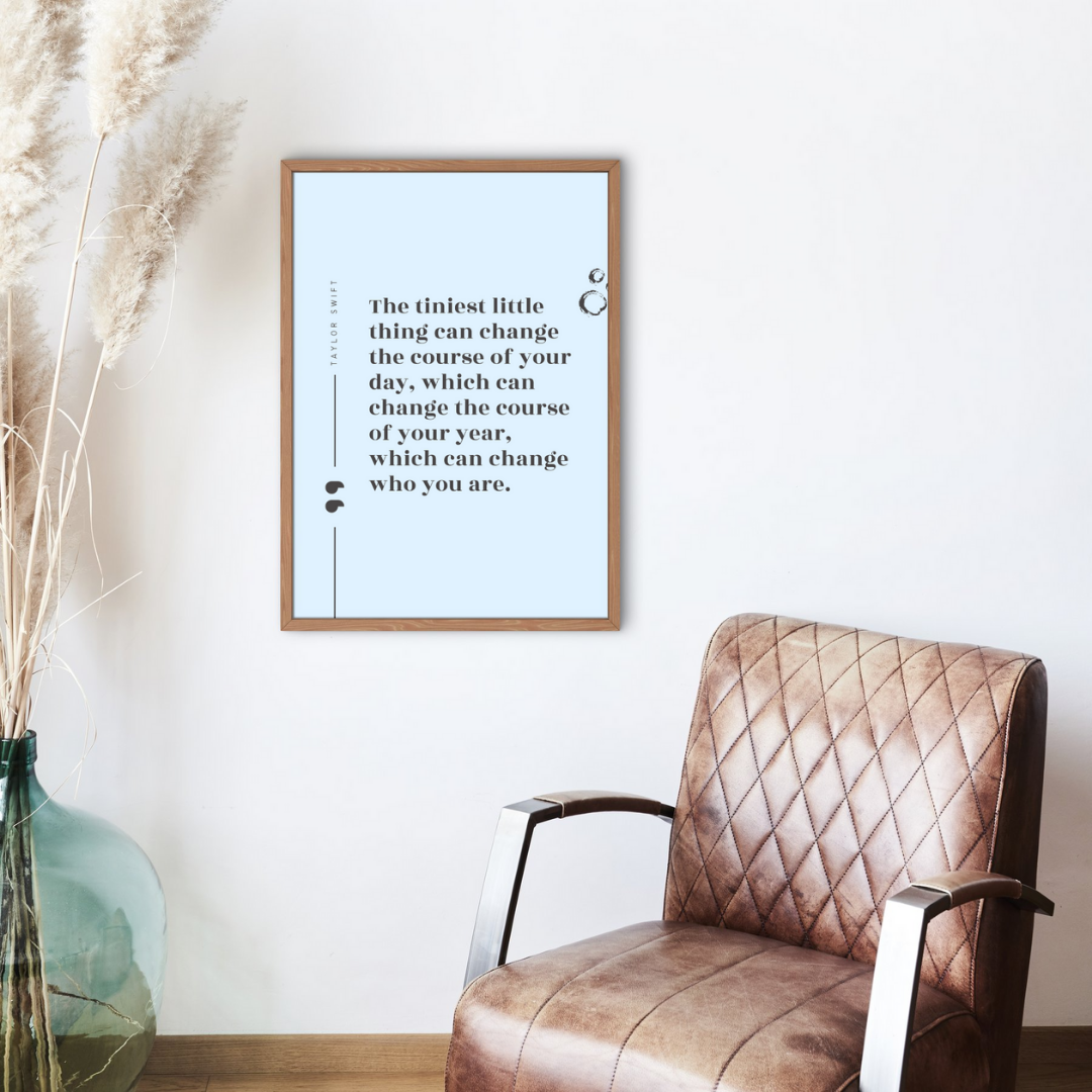 Change Quote Taylor Swift Wall Art Print – 8x10 Digital Download | LGBTQIA+ Supporting Prints