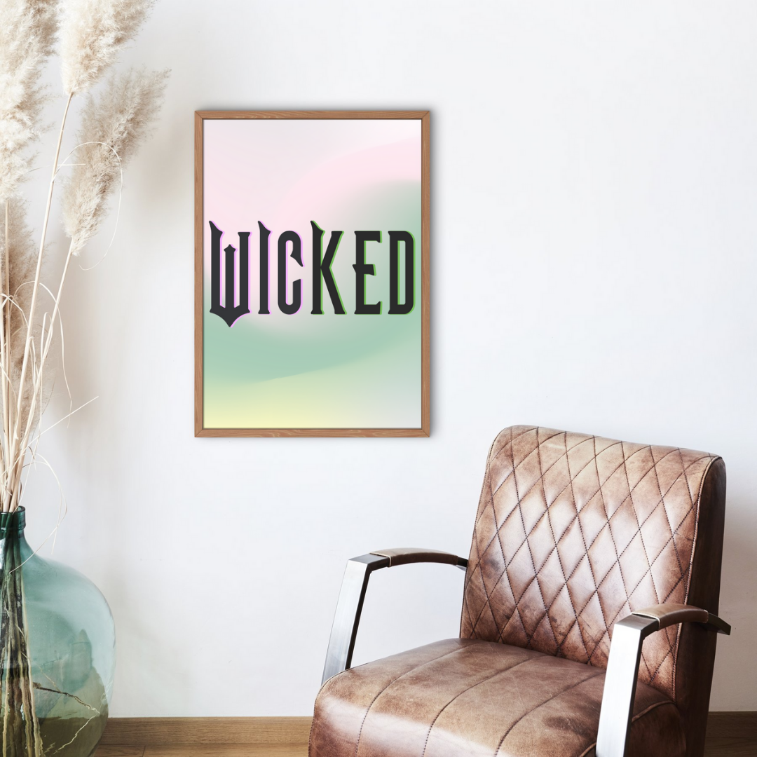 Wicked Wall Art Print – 8x10 Digital Download | LGBTQIA+ Supporting Prints