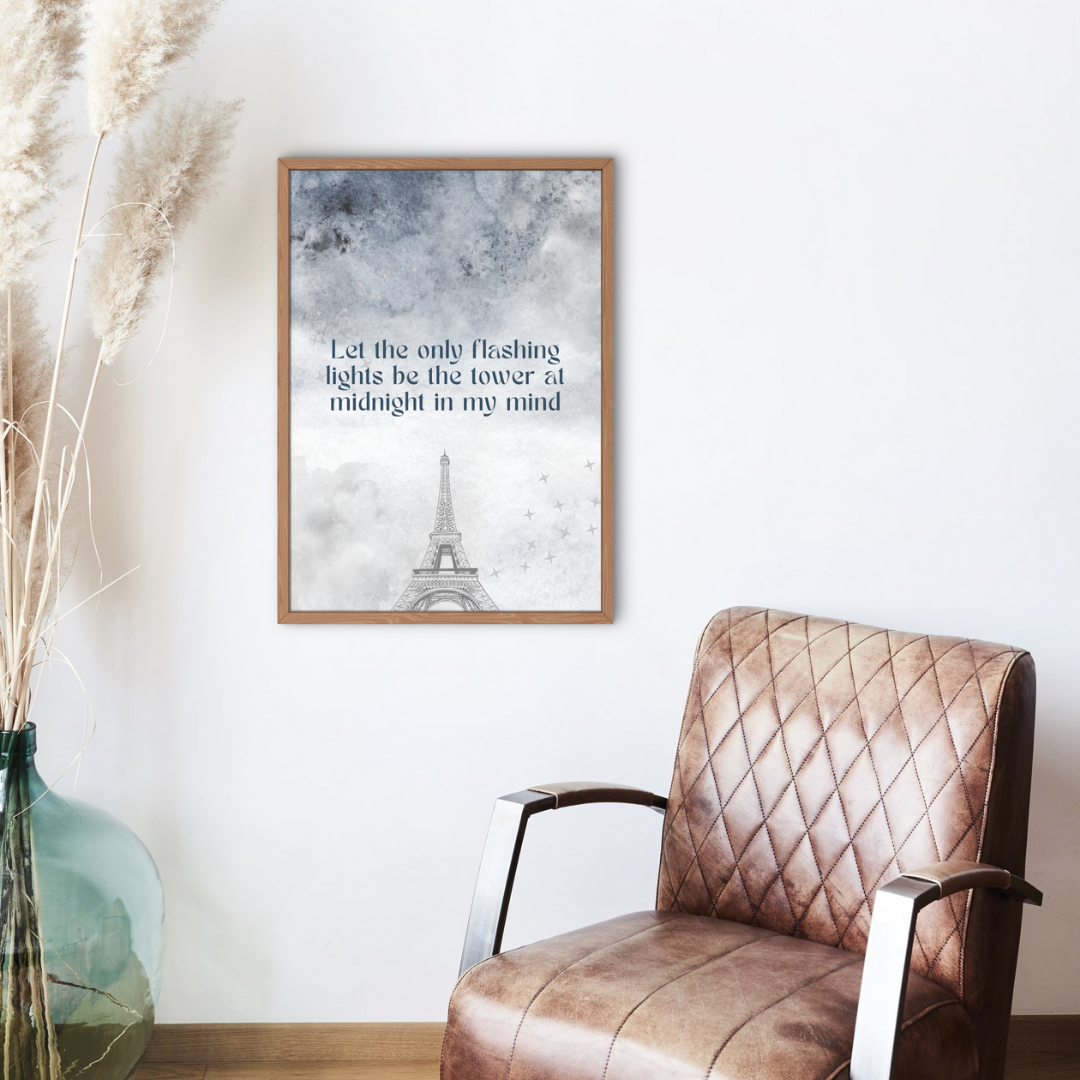 Paris Taylor Swift Wall Art Print – 8x10 Digital Download | LGBTQIA+ Supporting Prints