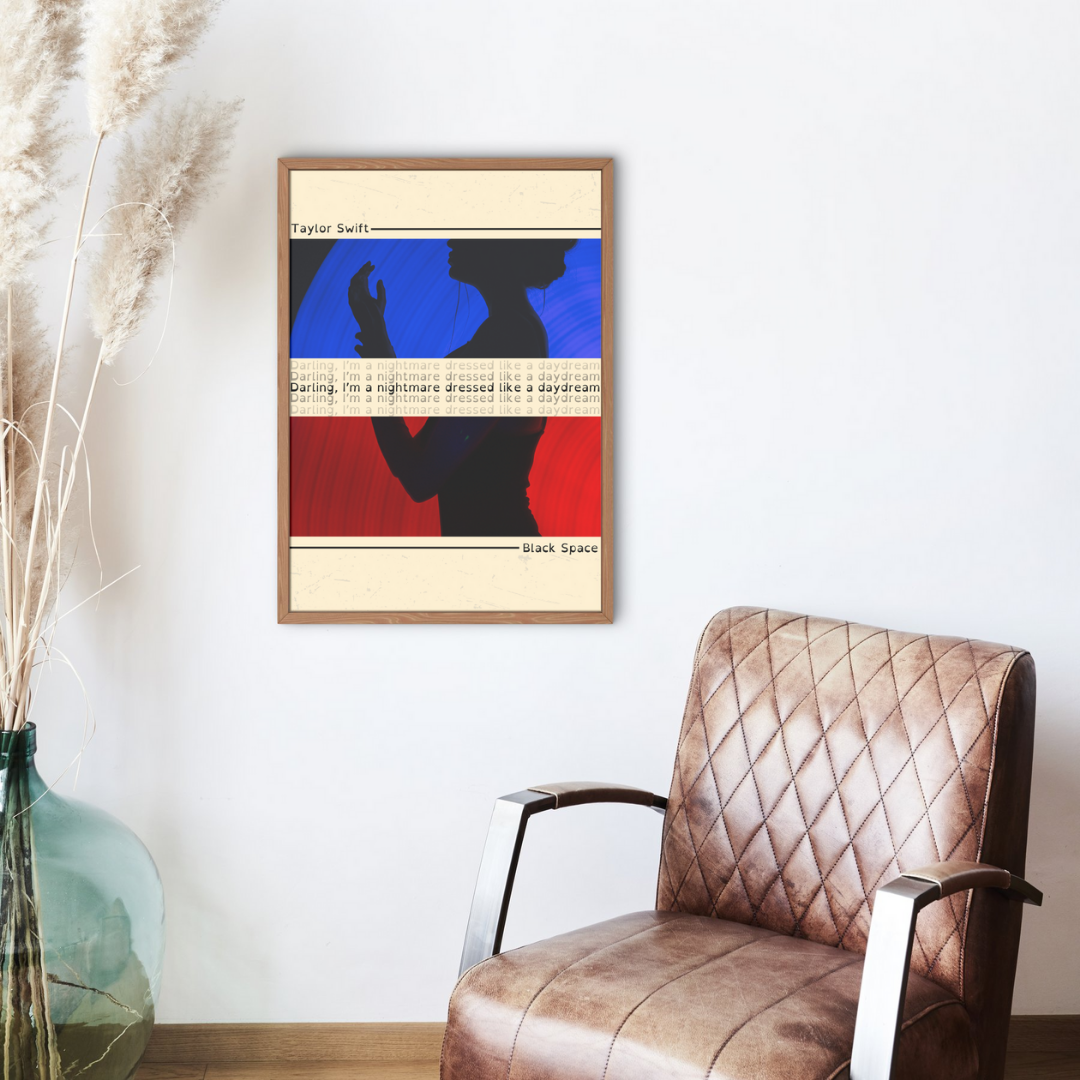 Blank Space Taylor Swift Wall Art Print – 8x10 Digital Download | LGBTQIA+ Supporting Prints
