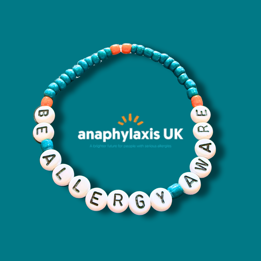 Anaphylaxis UK Beaded Bracelets | The Pride Corner Charity Initiative