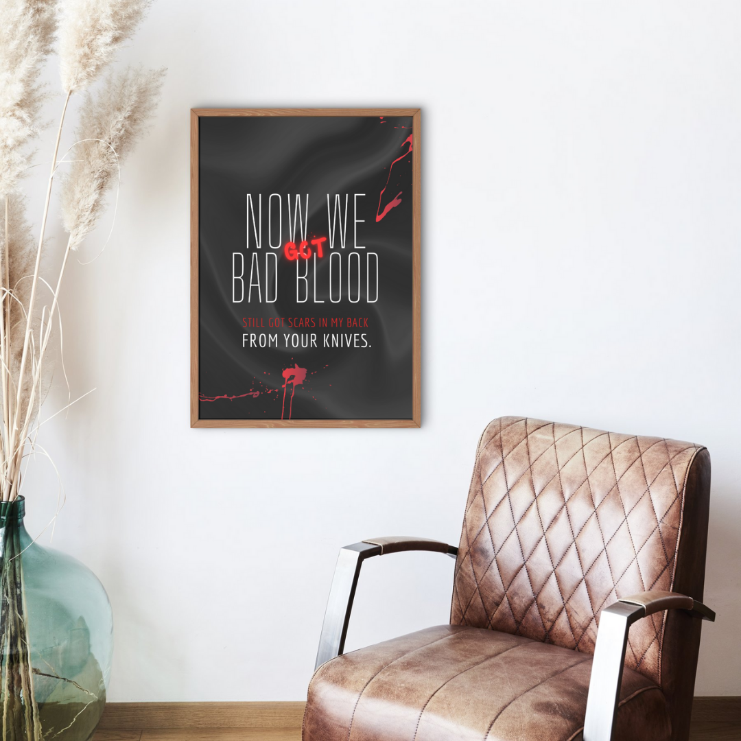 Band Aids Taylor Swift Wall Art Print – 8x10 Digital Download | LGBTQIA+ Supporting Prints