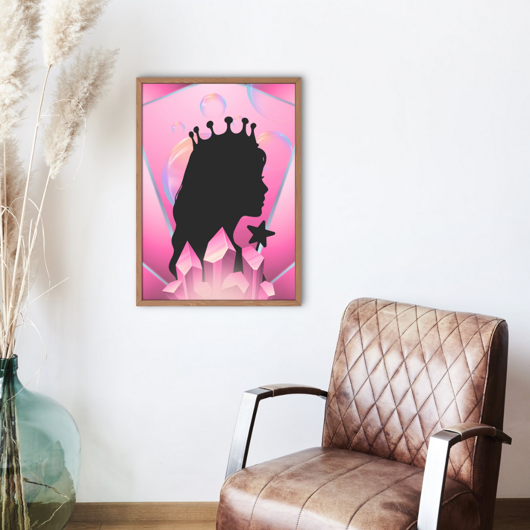 Elphaba & Glinda Silhouette Wall Art Print Set – 8x10 Digital Downloads | LGBTQIA+ Supporting Prints