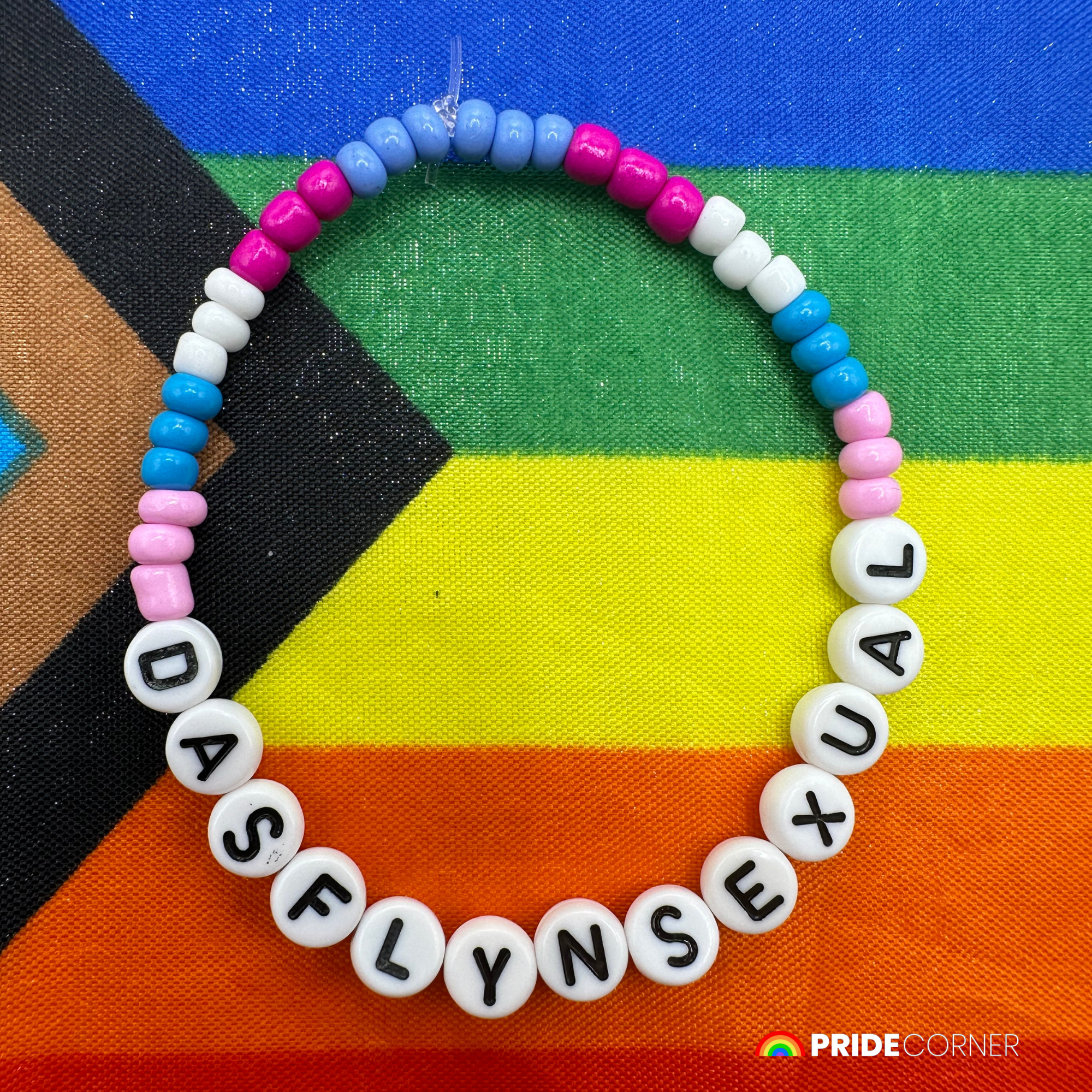 Dasfylnsexual Beaded Bracelets | LGBTQIA+ Inclusive Pride Jewellery