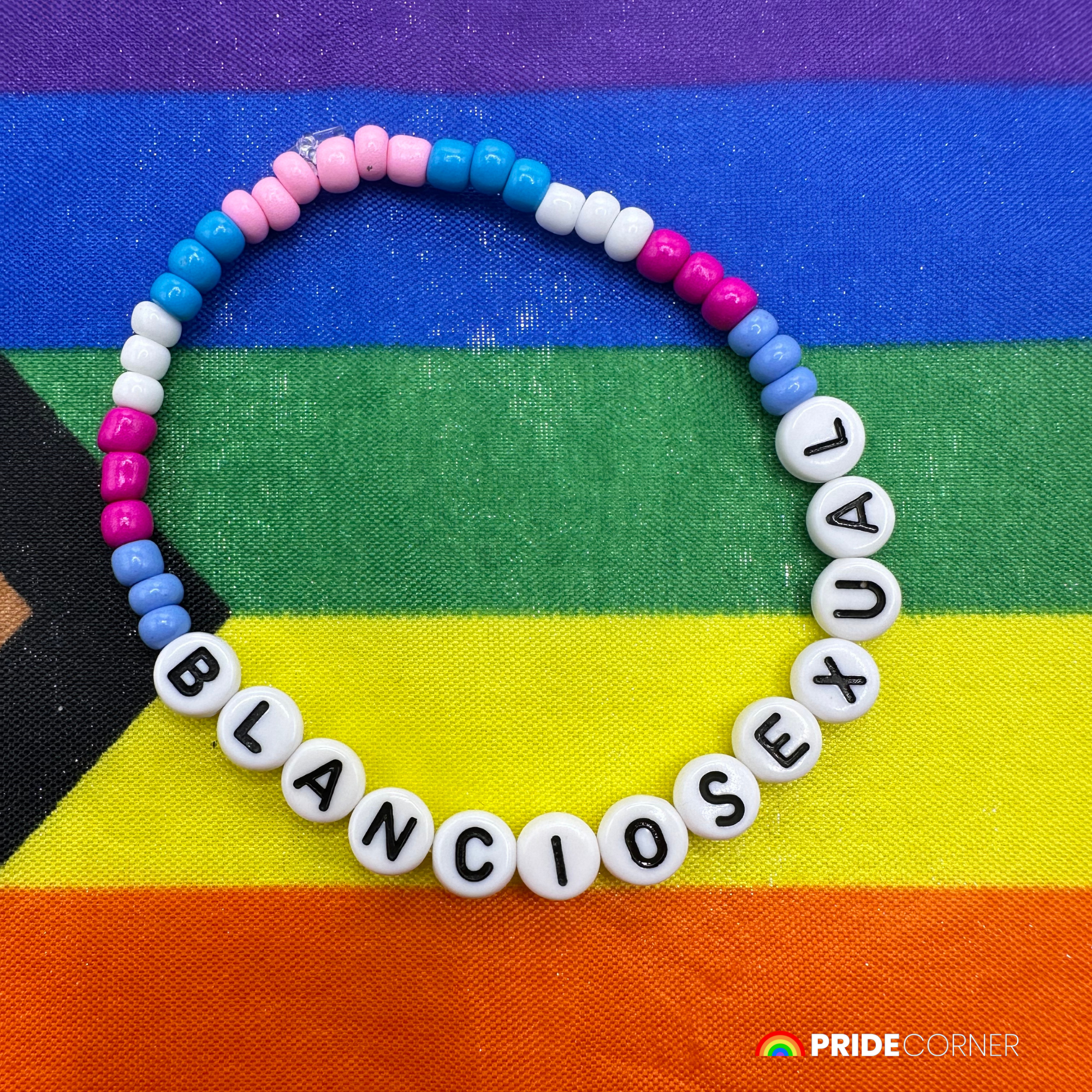 Blanciosexual Beaded Bracelets | LGBTQIA+ Inclusive Pride Jewellery