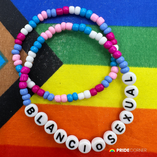 Blanciosexual Beaded Bracelets | LGBTQIA+ Inclusive Pride Jewellery