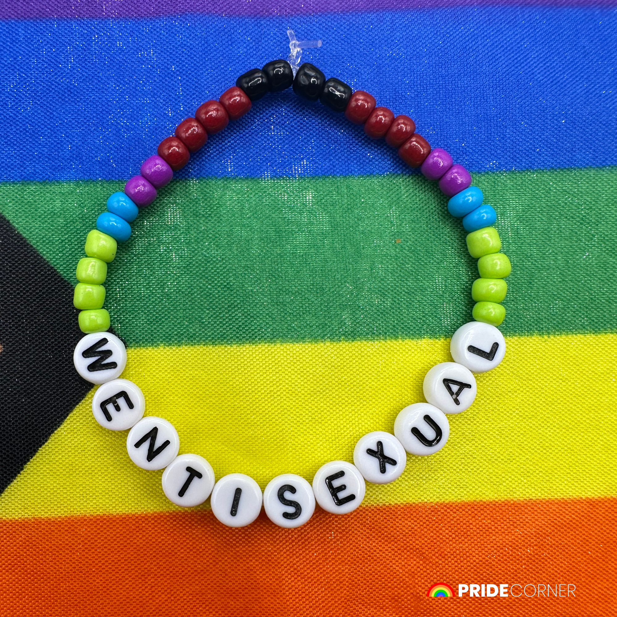 Wentisexual Beaded Bracelets | LGBTQIA+ Inclusive Pride Jewellery