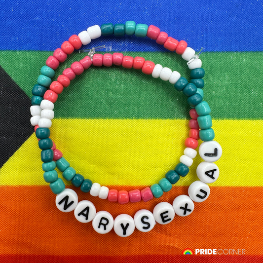 Narysexual Beaded Bracelets | LGBTQIA+ Inclusive Pride Jewellery