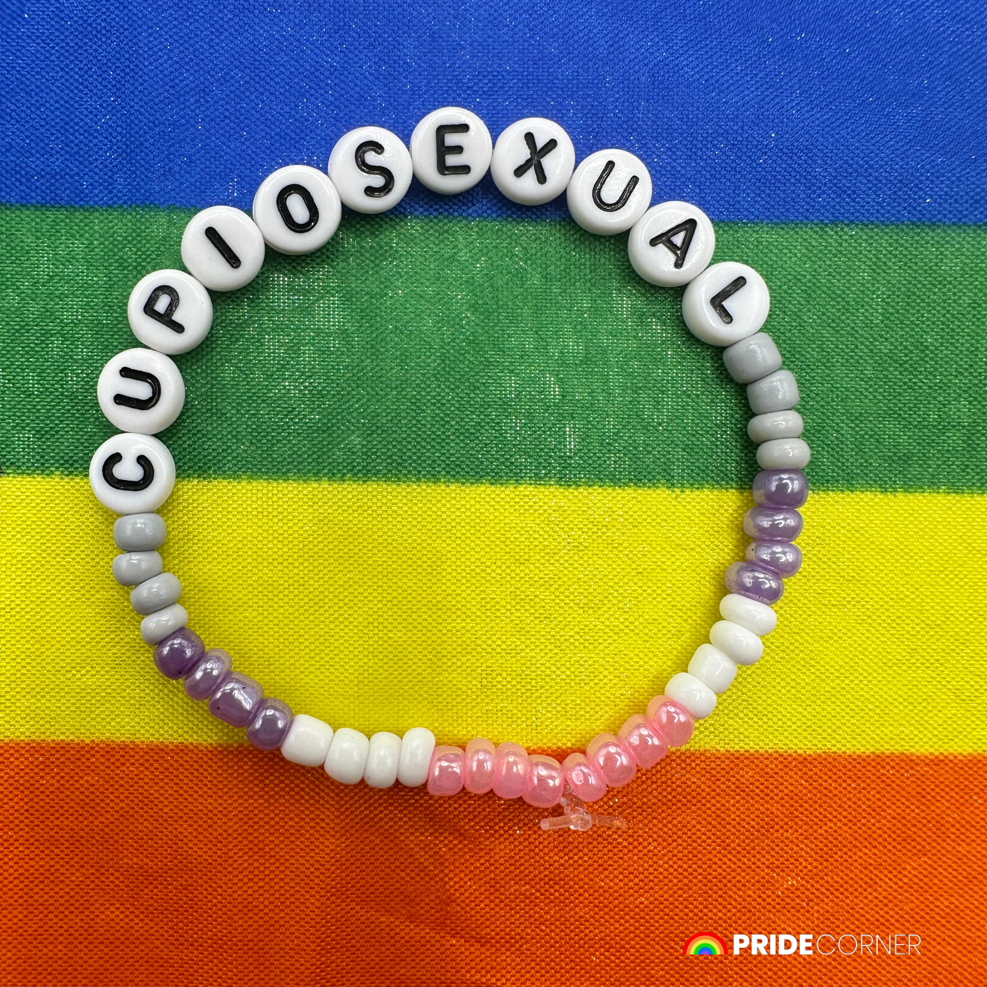 Cupiosexual Beaded Bracelets | LGBTQIA+ Inclusive Pride Jewellery