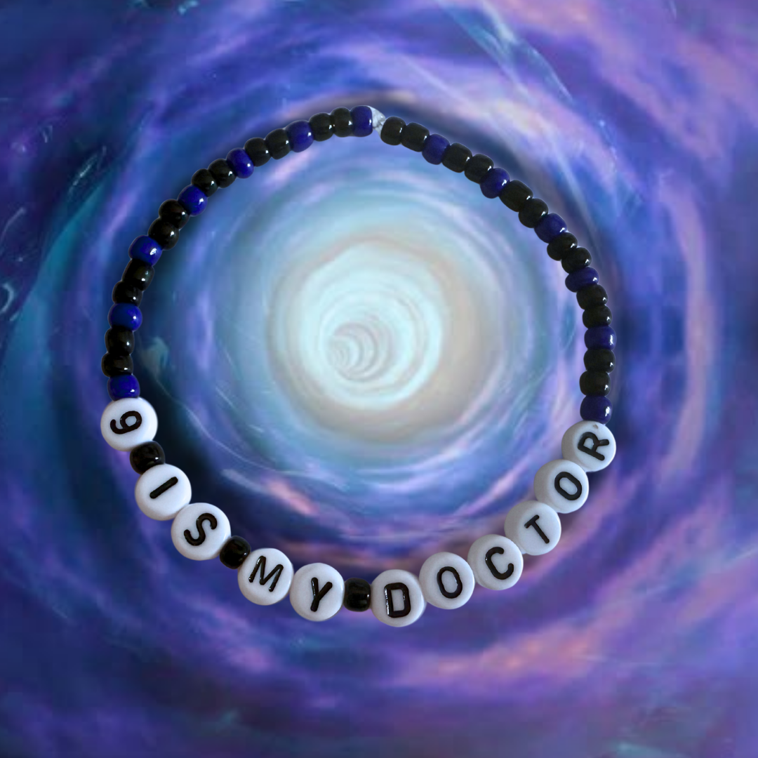Ninth Doctor (Christopher Eccleston) Doctor Who Bracelets | LGBTQIA+ Supporting Jewellery