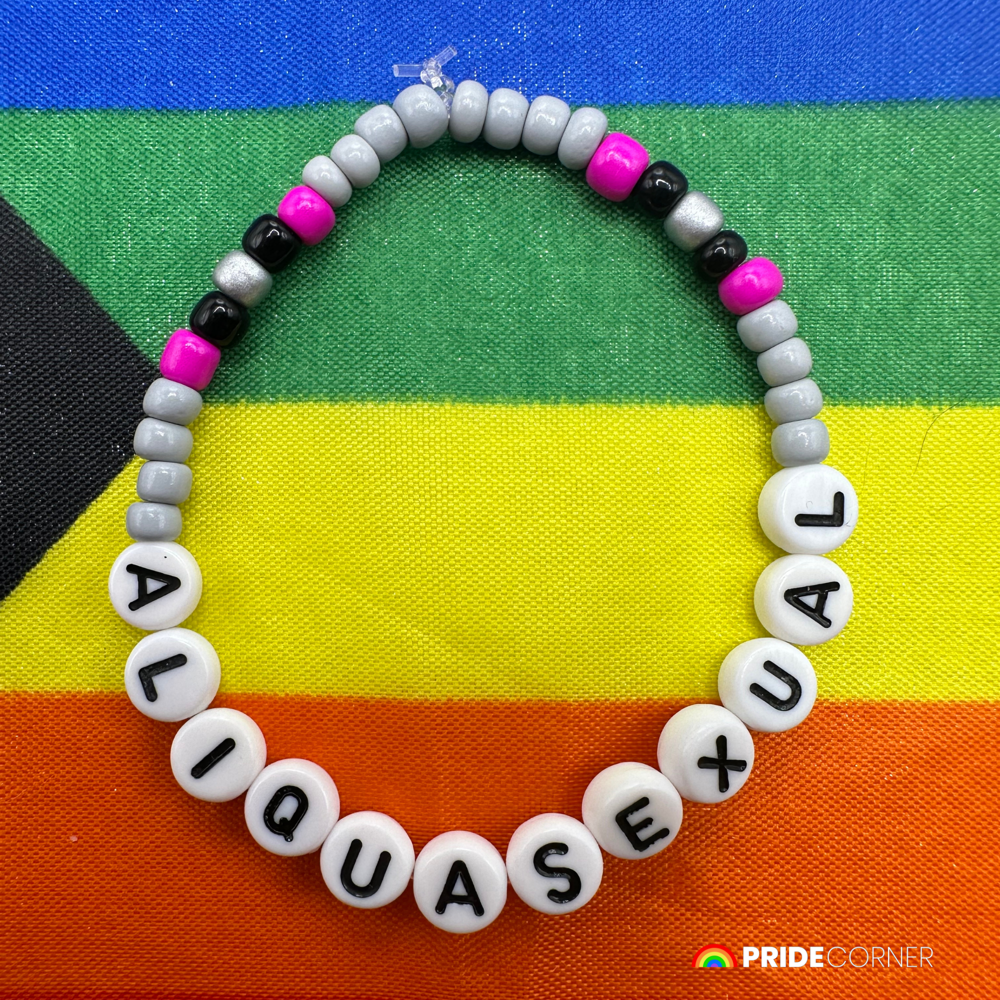 Aliquasexual Beaded Bracelets | LGBTQIA+ Inclusive Pride Jewellery