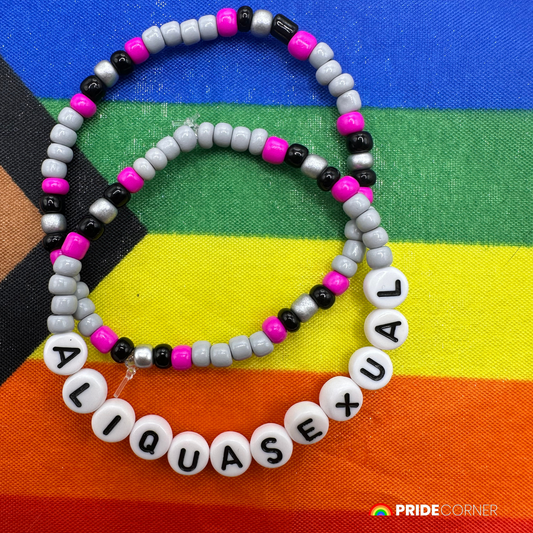 Aliquasexual Beaded Bracelets | LGBTQIA+ Inclusive Pride Jewellery