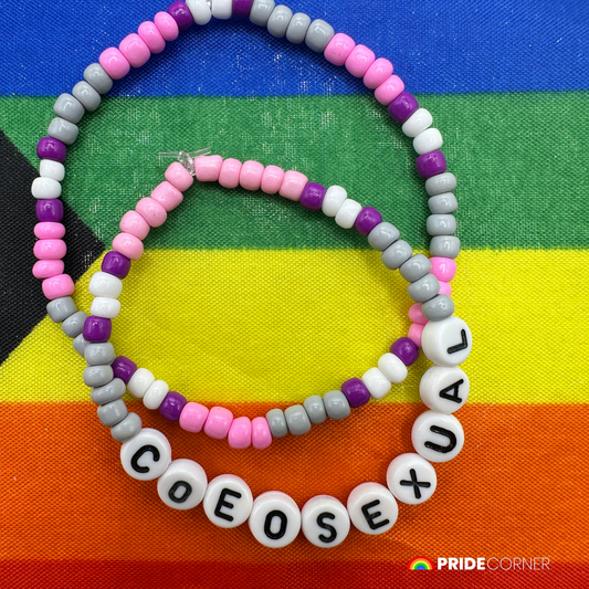 Coesexual Beaded Bracelets | LGBTQIA+ Inclusive Pride Jewellery