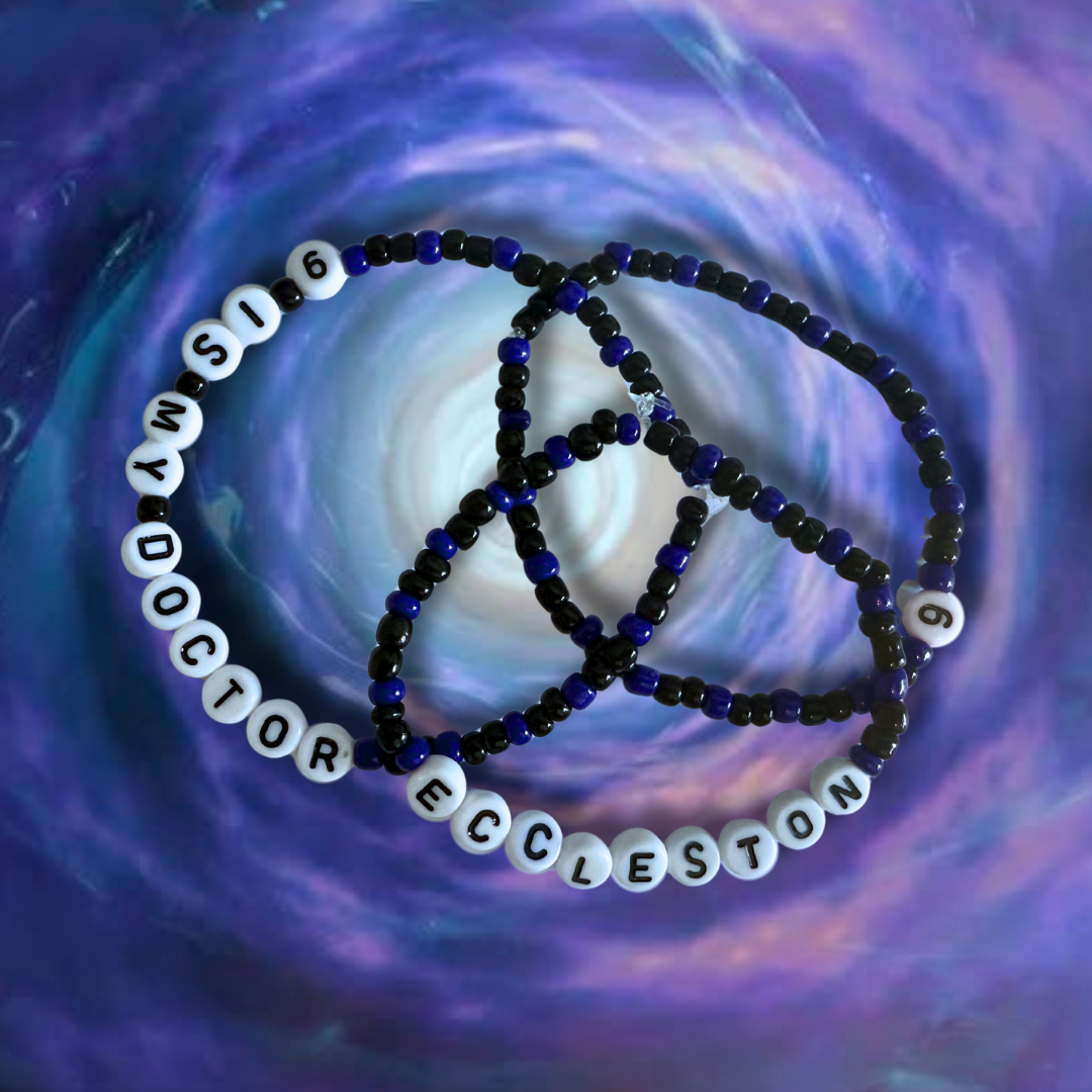 Ninth Doctor (Christopher Eccleston) Doctor Who Bracelets | LGBTQIA+ Supporting Jewellery