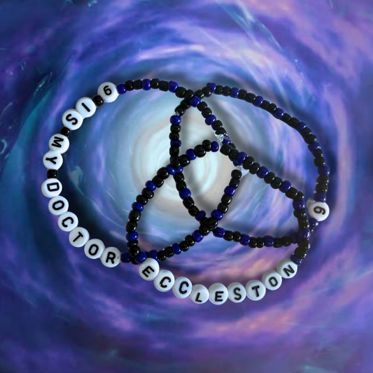 Ninth Doctor (Christopher Eccleston) Doctor Who Bracelets | LGBTQIA+ Supporting Jewellery