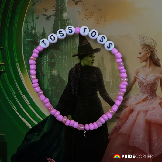 "Toss Toss" Wicked Inspired Bracelet | LGBTQIA+ Supporting Jewellery