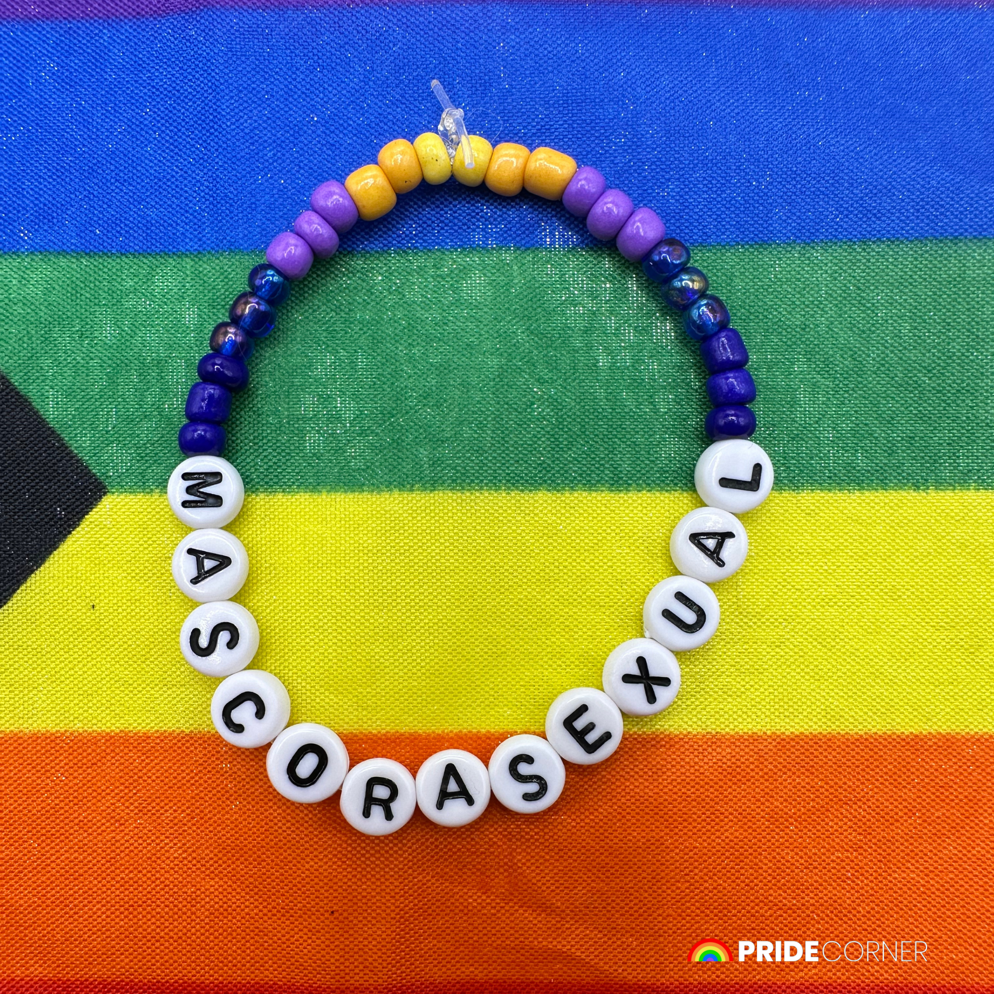 Mascorasexual Beaded Bracelets | LGBTQIA+ Inclusive Pride Jewellery