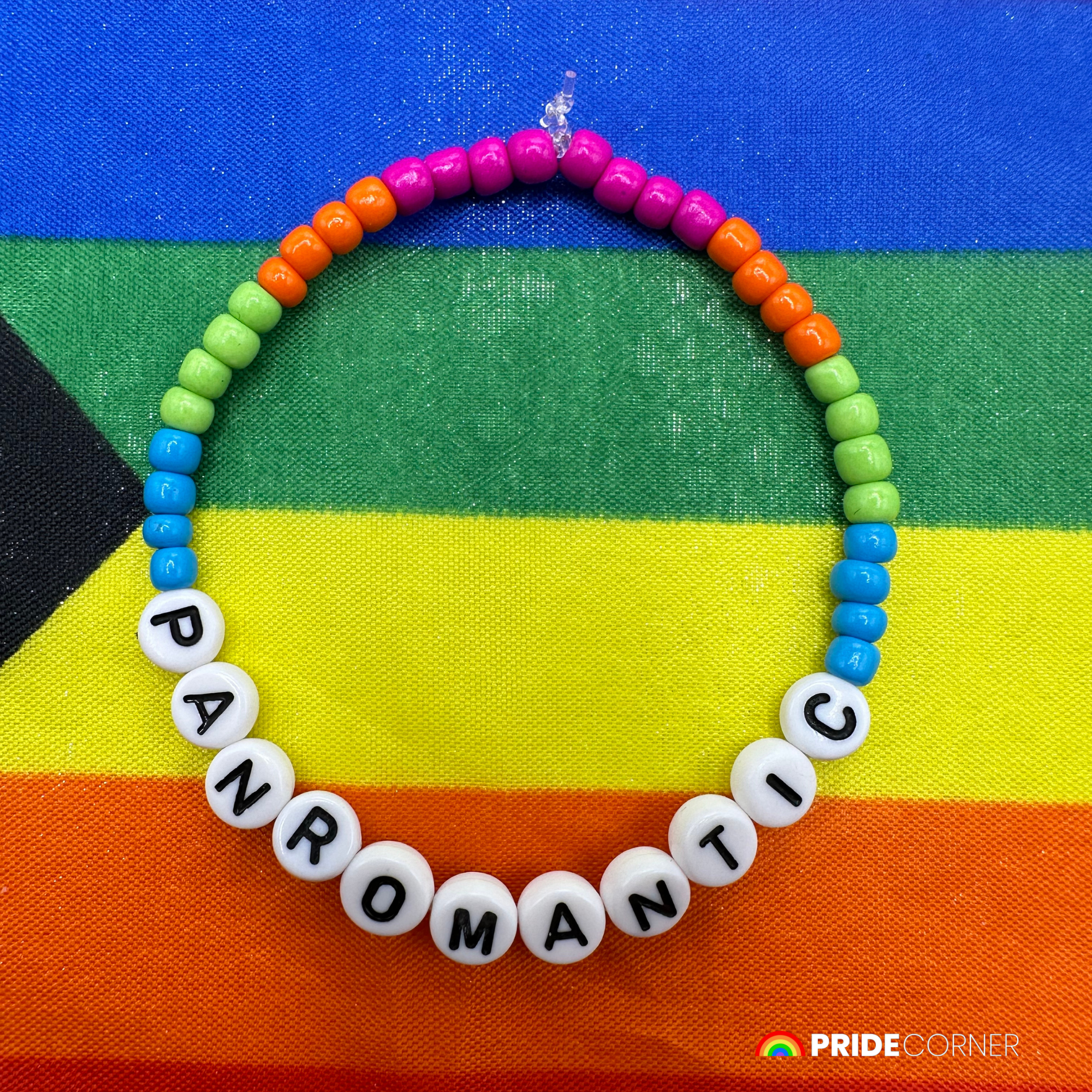 Panromantic Beaded Bracelets | LGBTQIA+ Inclusive Pride Jewellery