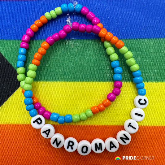 Panromantic Beaded Bracelets | LGBTQIA+ Inclusive Pride Jewellery