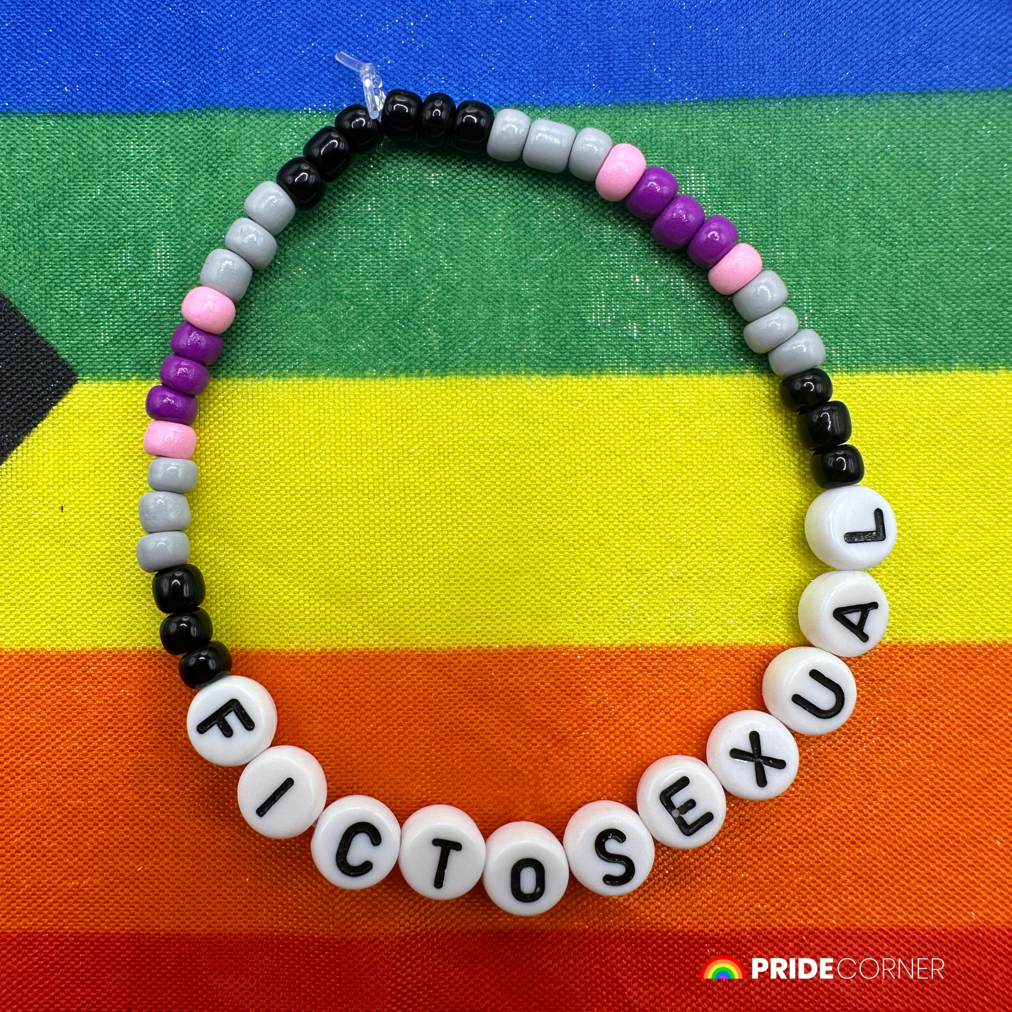 Fictosexual Beaded Bracelets | LGBTQIA+ Inclusive Pride Jewellery