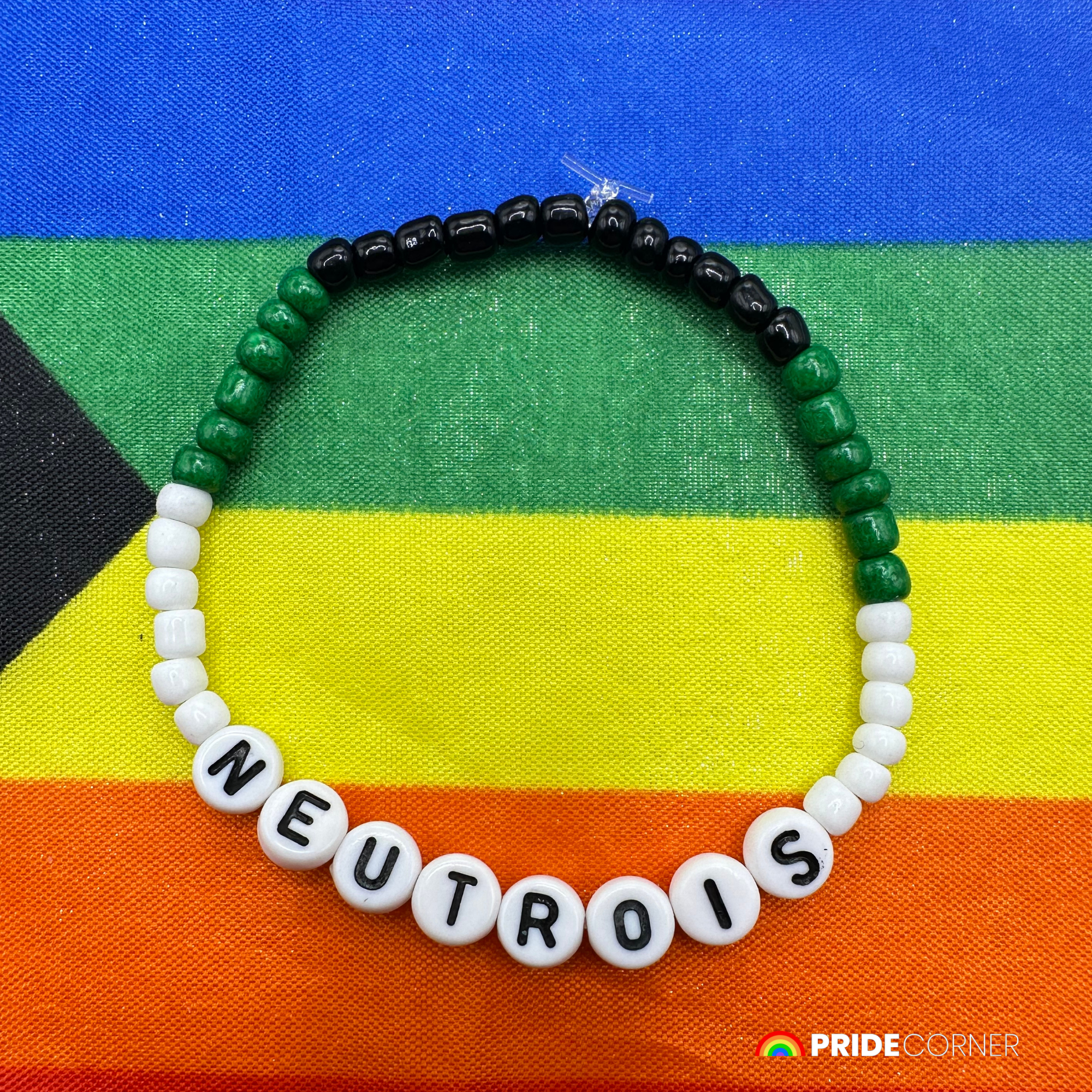 Neutrois Beaded Bracelets | LGBTQIA+ Inclusive Pride Jewellery
