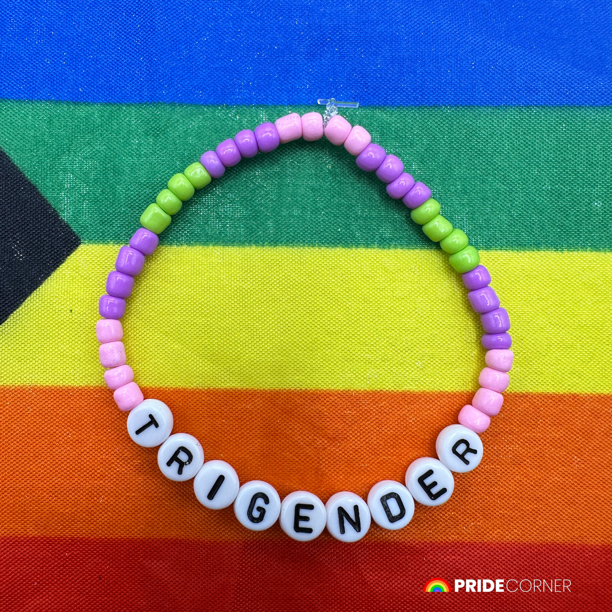 Trigender Beaded Bracelets | LGBTQIA+ Inclusive Pride Jewellery
