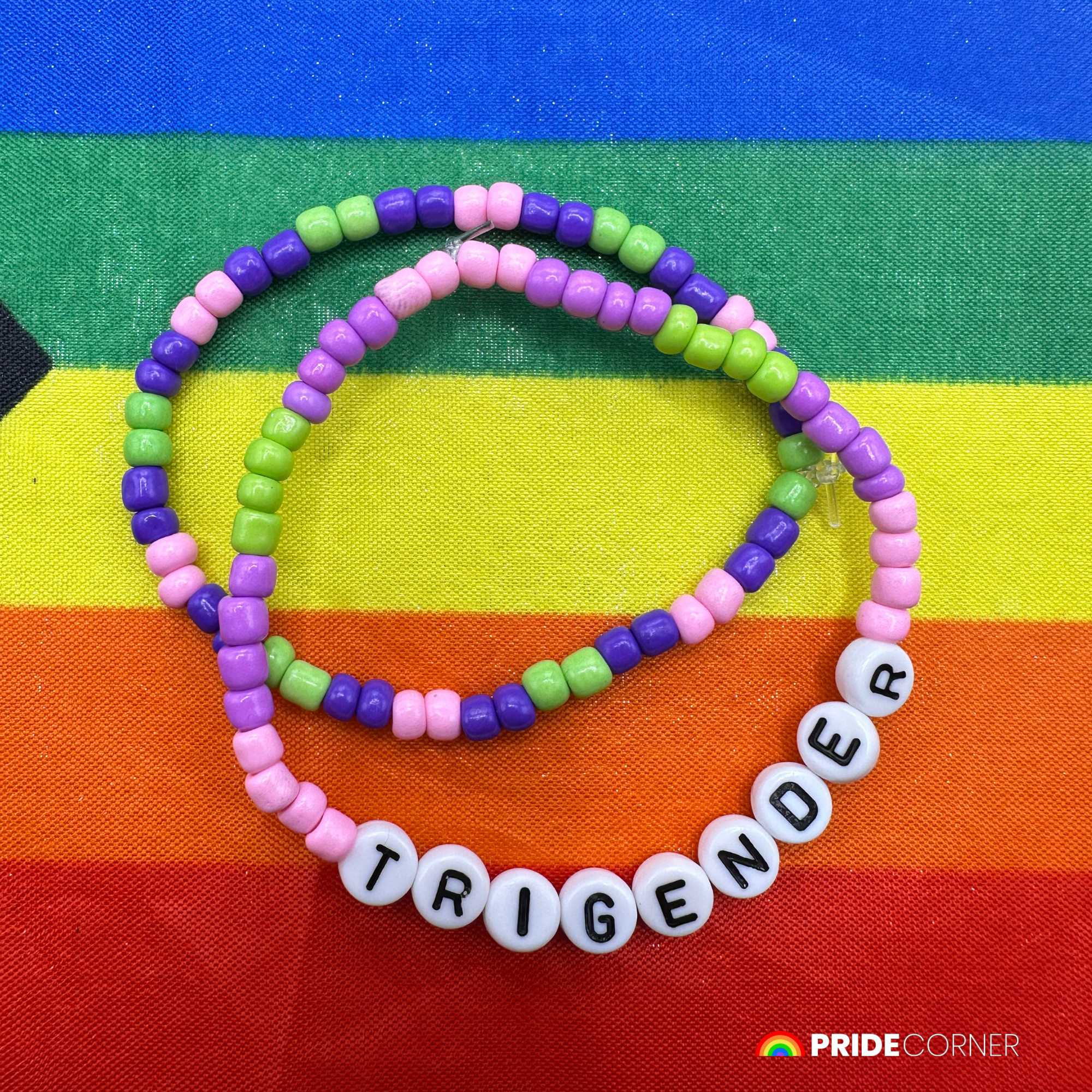 Trigender Beaded Bracelets | LGBTQIA+ Inclusive Pride Jewellery