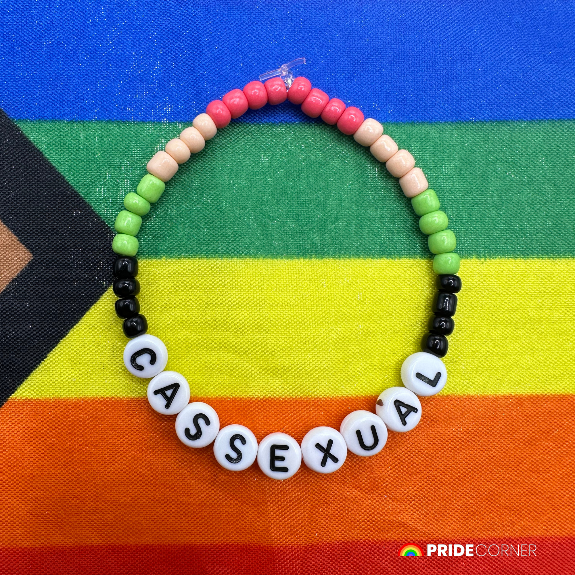 Cassexual Beaded Bracelets | LGBTQIA+ Inclusive Pride Jewellery