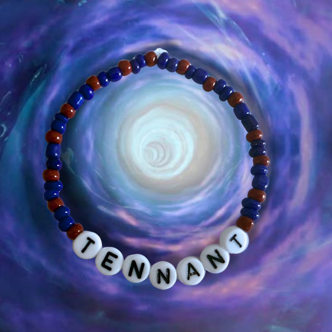 Tenth Doctor (David Tennant) Doctor Who Bracelets | LGBTQIA+ Supporting Jewellery