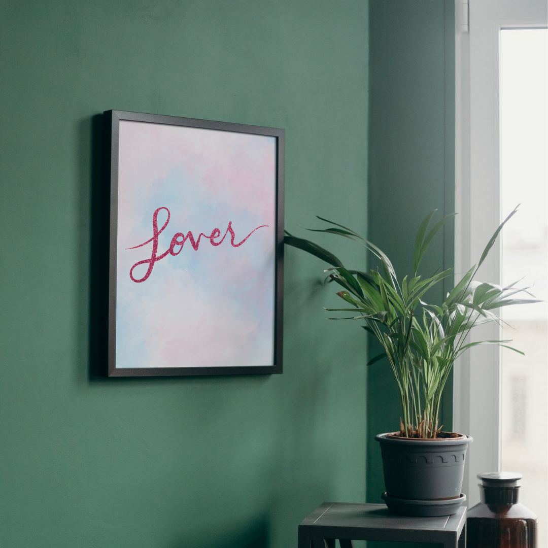 Lover Taylor Swift Wall Art Print – 8x10 Digital Download | LGBTQIA+ Supporting Prints