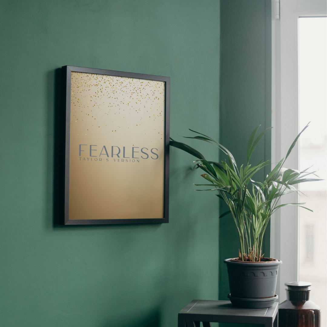 Fearless (Taylor's Version) Taylor Swift Wall Art Print – 8x10 Digital Download | LGBTQIA+ Supporting Prints