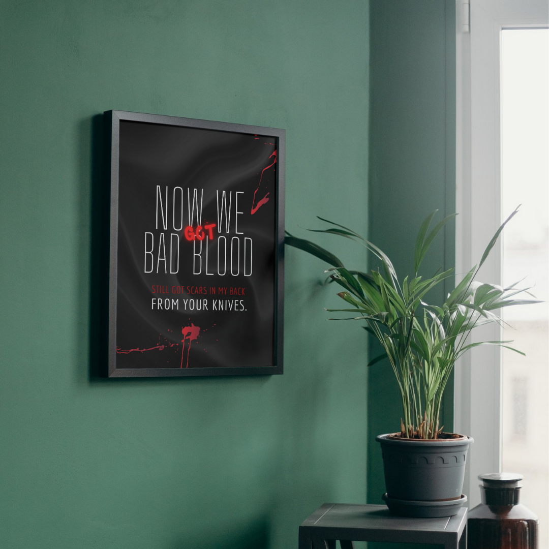 Band Aids Taylor Swift Wall Art Print – 8x10 Digital Download | LGBTQIA+ Supporting Prints