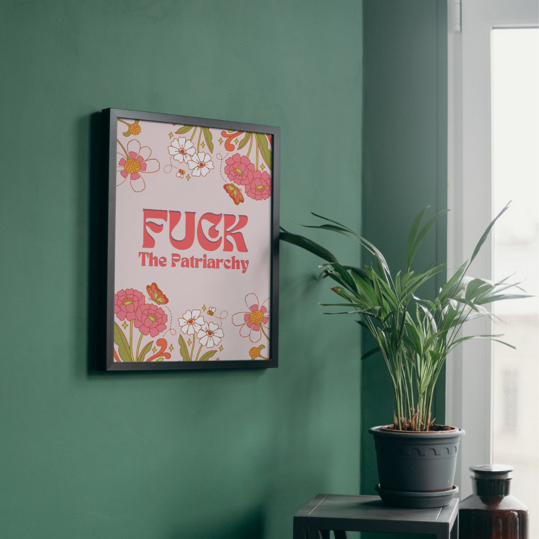 Fuck The Patriarchy Taylor Swift Wall Art Print – 8x10 Digital Download | LGBTQIA+ Supporting Prints