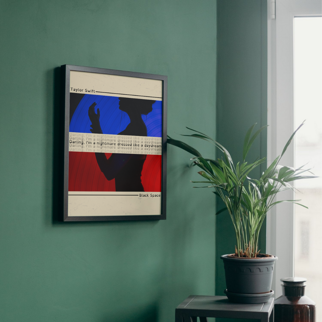 Blank Space Taylor Swift Wall Art Print – 8x10 Digital Download | LGBTQIA+ Supporting Prints