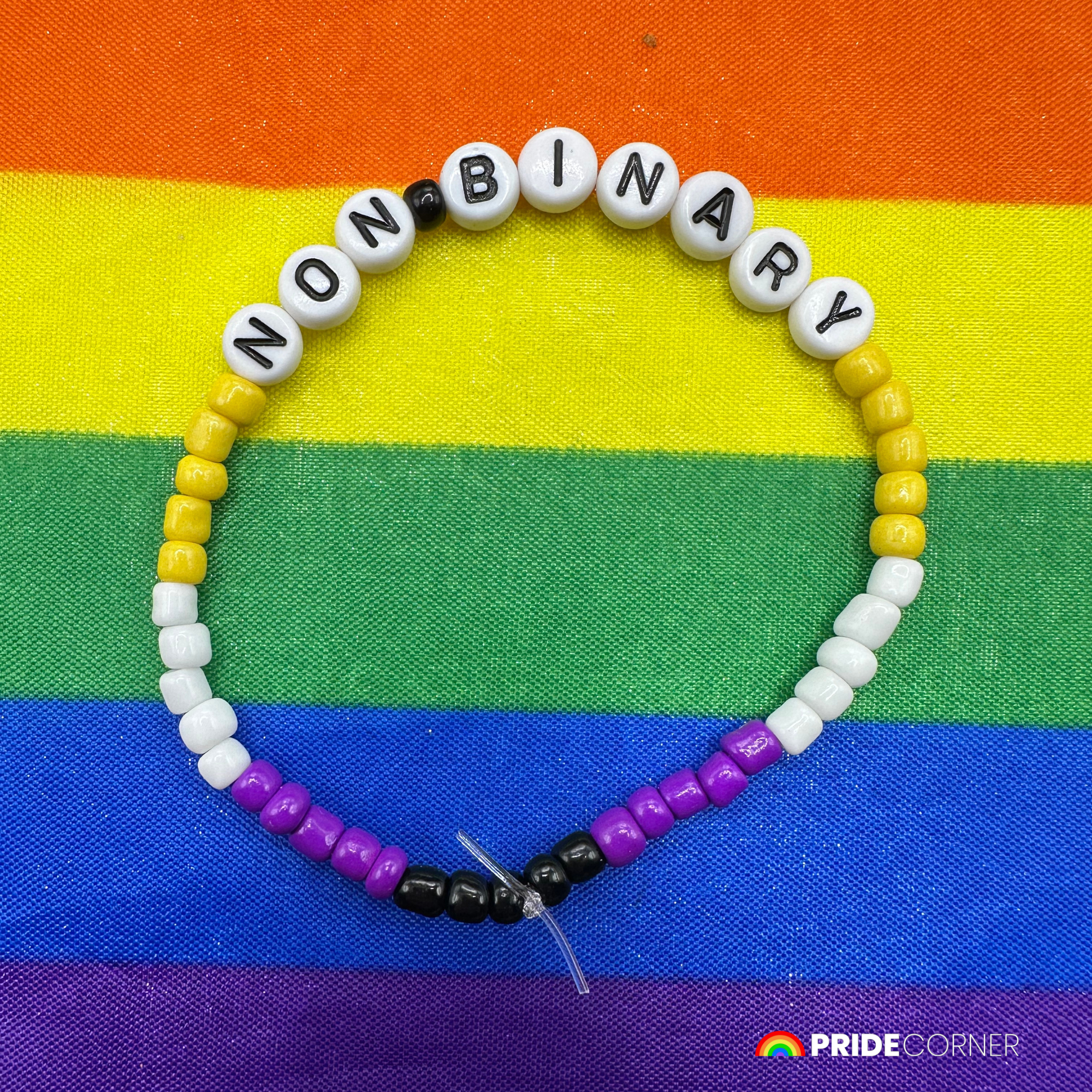 Non-Binary Beaded Bracelets | LGBTQIA+ Inclusive Pride Jewellery